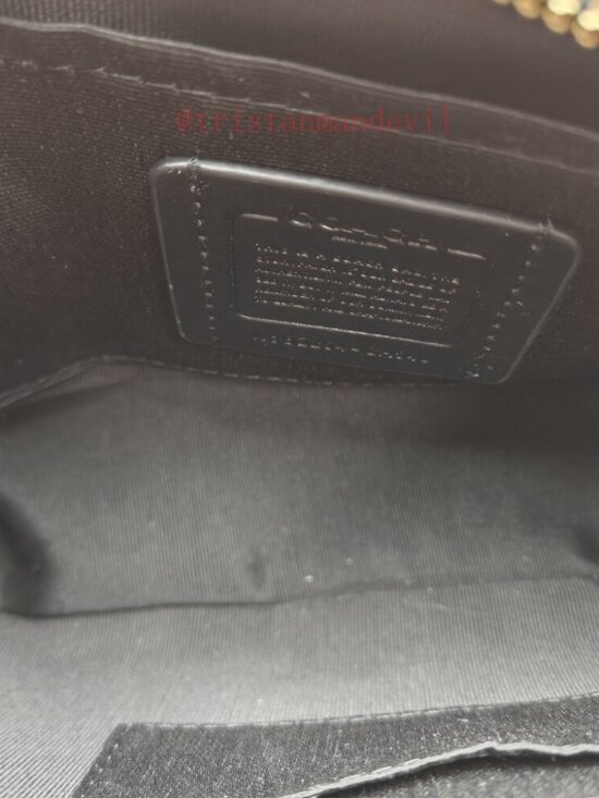 coach Teri Shoulder Bag In Signature Canvas black - Picture 7 of 13